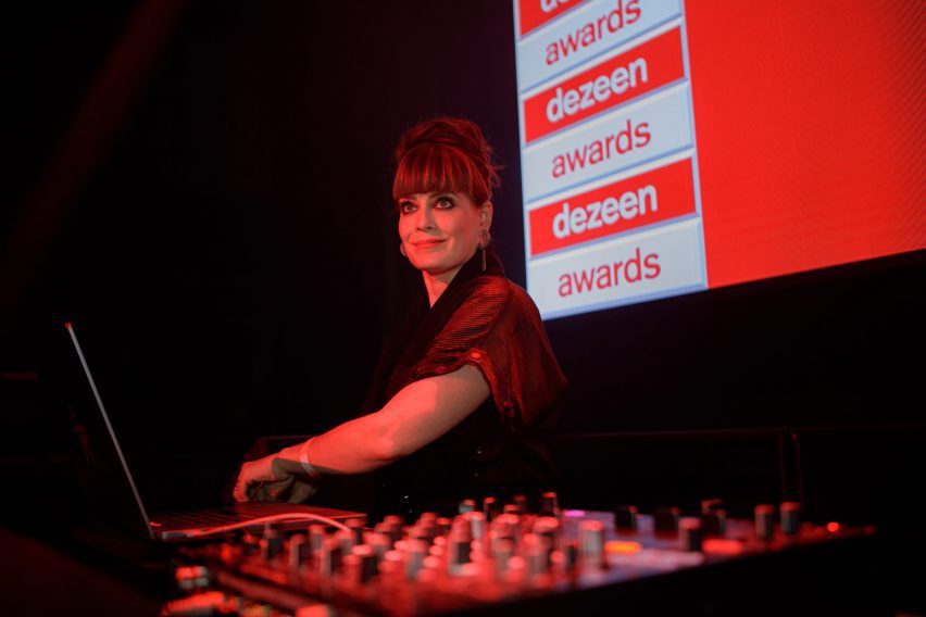 Dezeen Awards 2025 party. Photo is by Dann Emmons