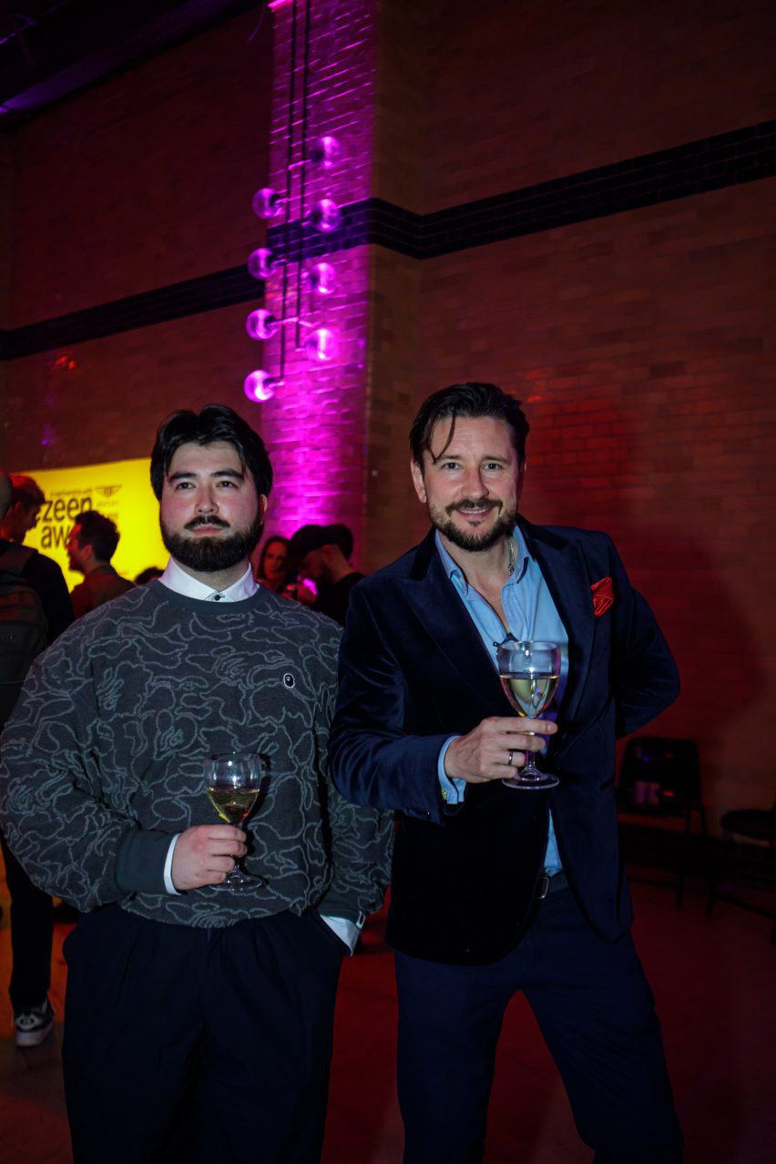 Dezeen Awards 2025 party. Photo is by Dann Emmons