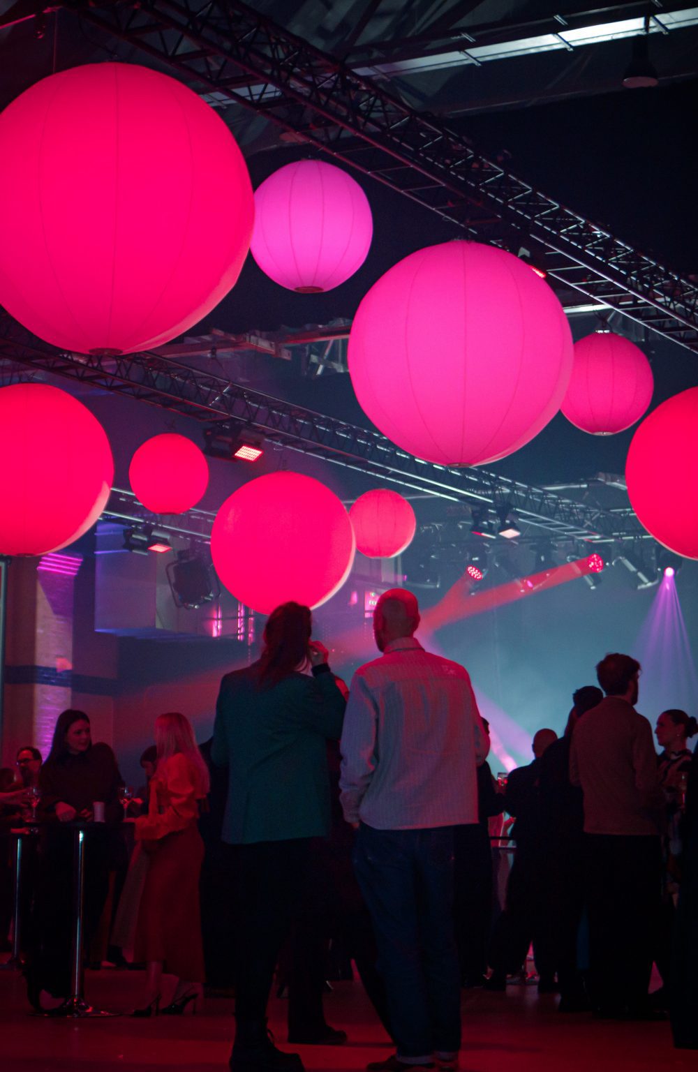 Dezeen Awards 2025 party. Photo is by Dann Emmons