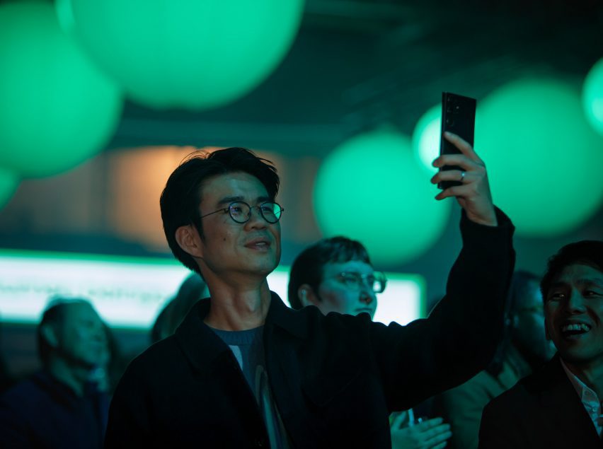Dezeen Awards 2025 party. Photo is by Dann Emmons