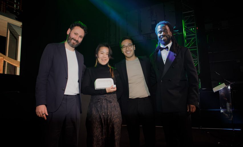Dezeen Awards 2025 party. Photo is by Dann Emmons