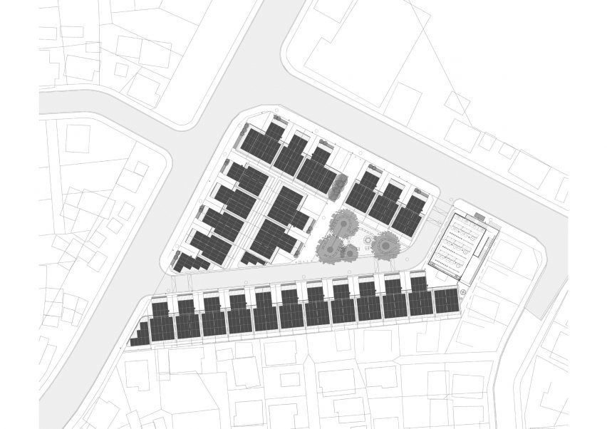 Plan of Soweto Caracas Community Centre by Empower