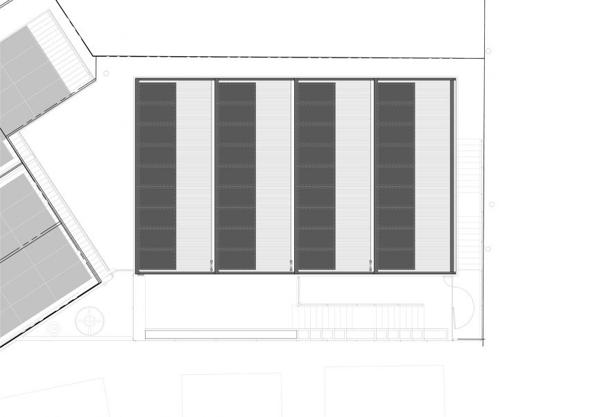 Plan of Soweto Caracas Community Centre by Empower