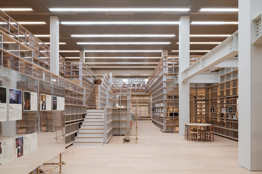 Espace Gabrielle Chanel in the Power Station of Art by Kazunari Sakamoto