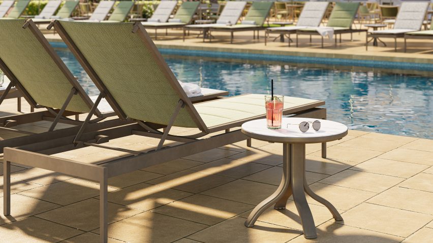 Forma tables by Tropitone