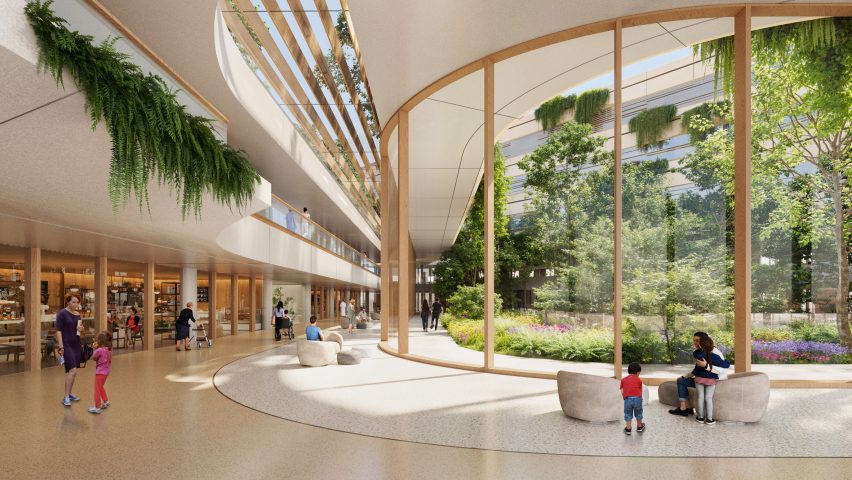 Malpensa Hospital by Zaha Hadid Architects
