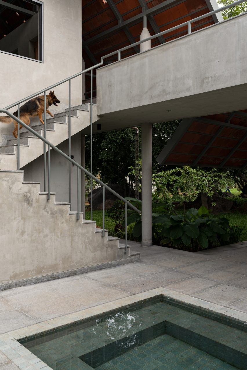 House by the Grove in India by Taliesyn