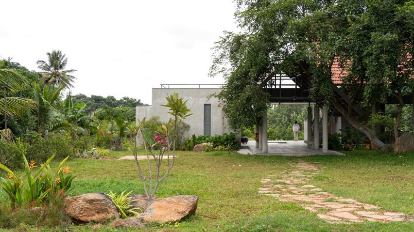 House by the Grove in India by Taliesyn