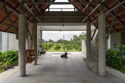 House by the Grove in India by Taliesyn