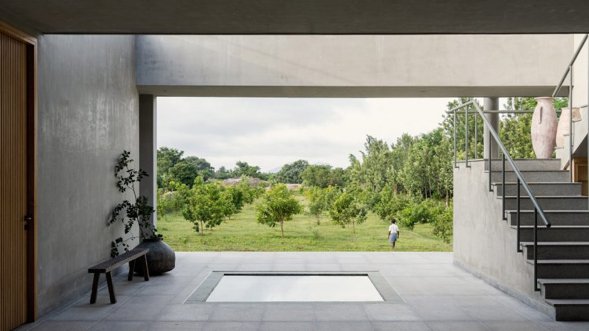 House by the Grove in India by Taliesyn