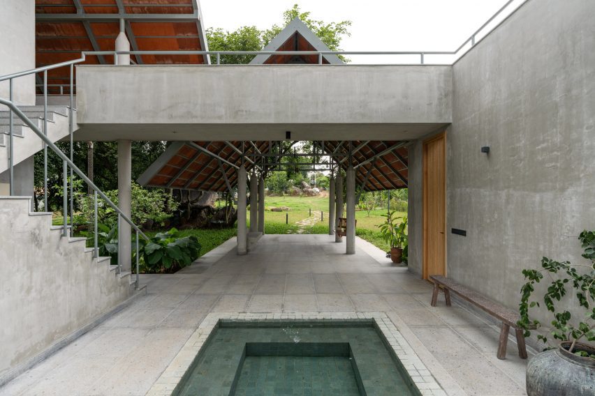 House by the Grove in India by Taliesyn