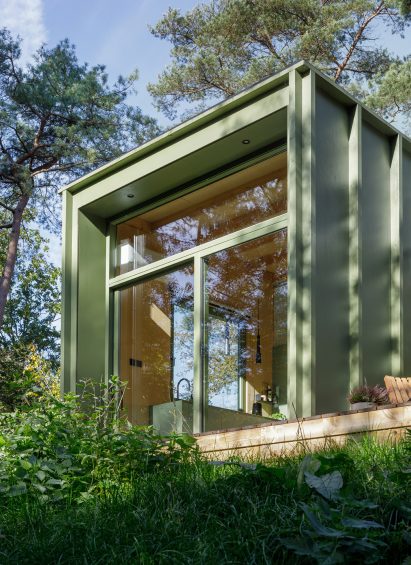 Cabin exterior by i29 Architects