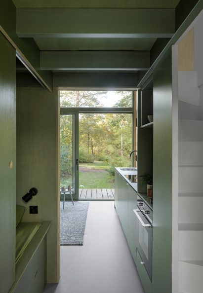 Interior view of the Lounge Lodge in the Netherlands
