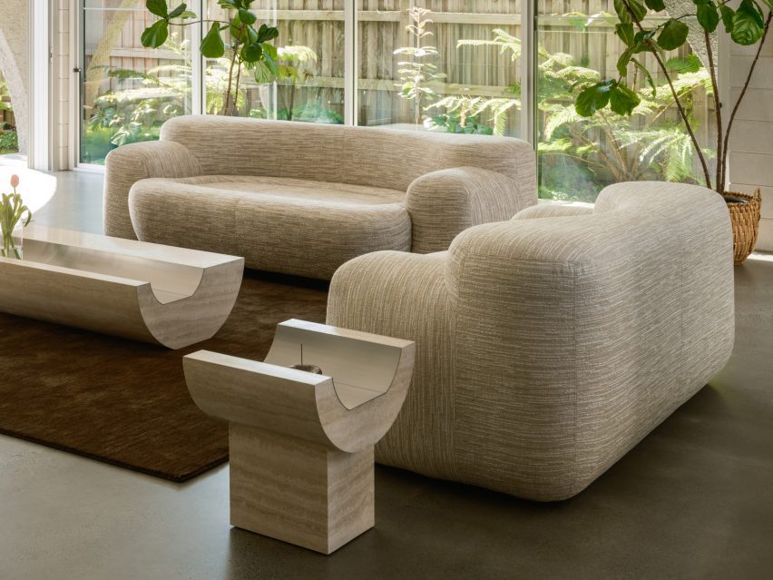 Lounge Chair 01 and Sofa 01 by Tom Black