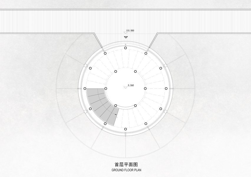 Lunar Tower Haikou China ground floor plan