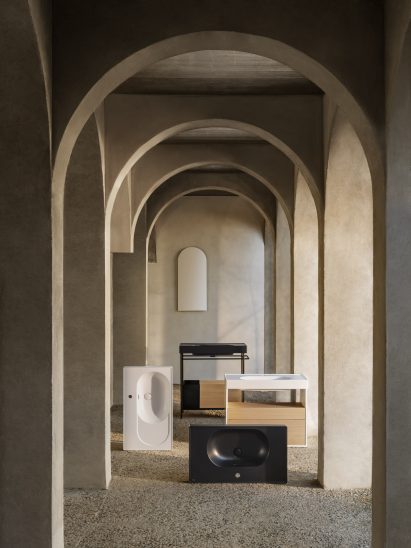 Meridian bathroom collection by Altherr Désile Park for Roca