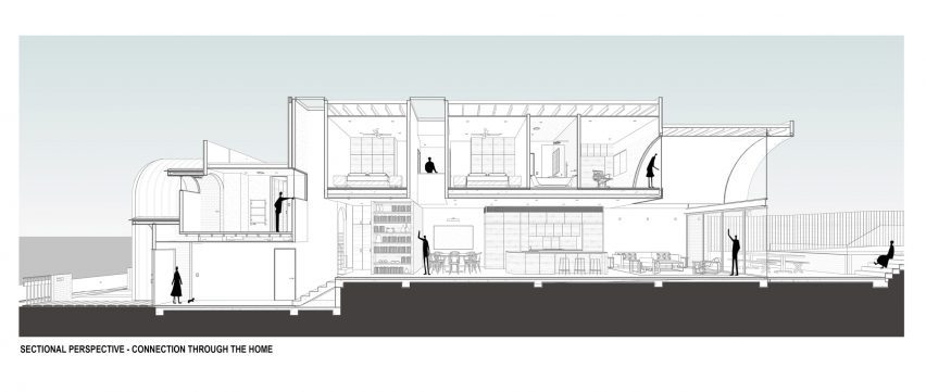 Moon House in Sydney, Australia by James Garvan Architecture
