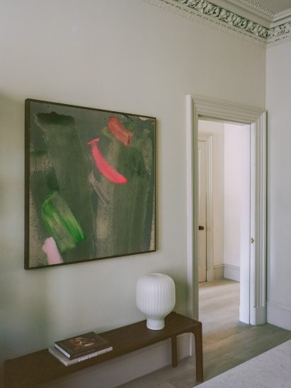 Restored cornicing
