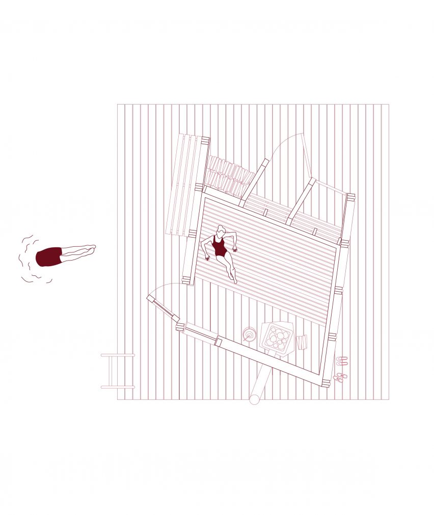 Plan of Watercave by Rabagast Studio