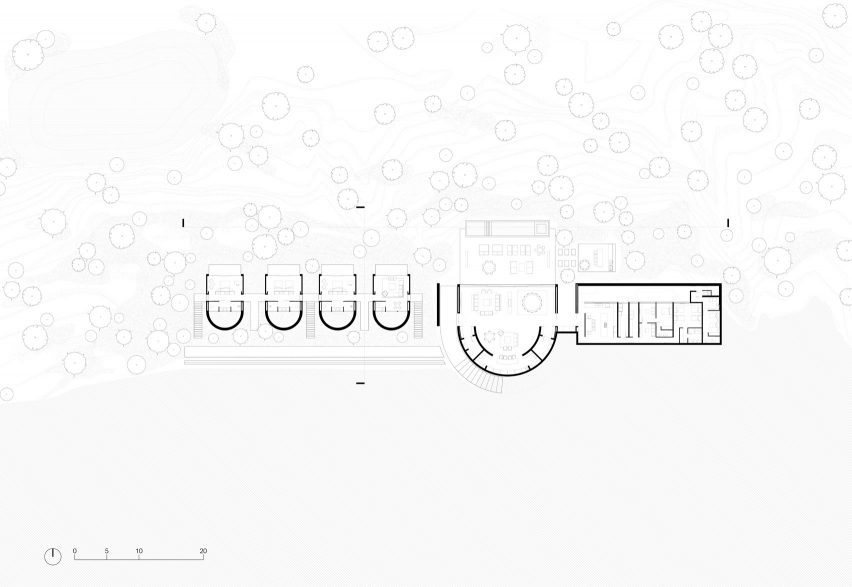 Upper floor plan