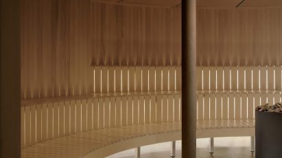 Recess x Aesop bathhouse by Future Simple Studio