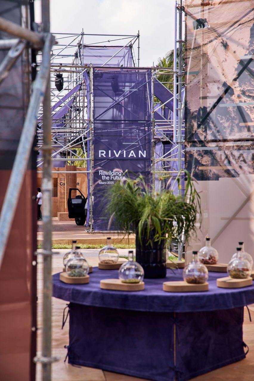 Rivian Miami installation