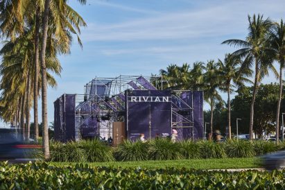 Rivian Miami installation