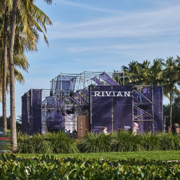Rivian Miami installation