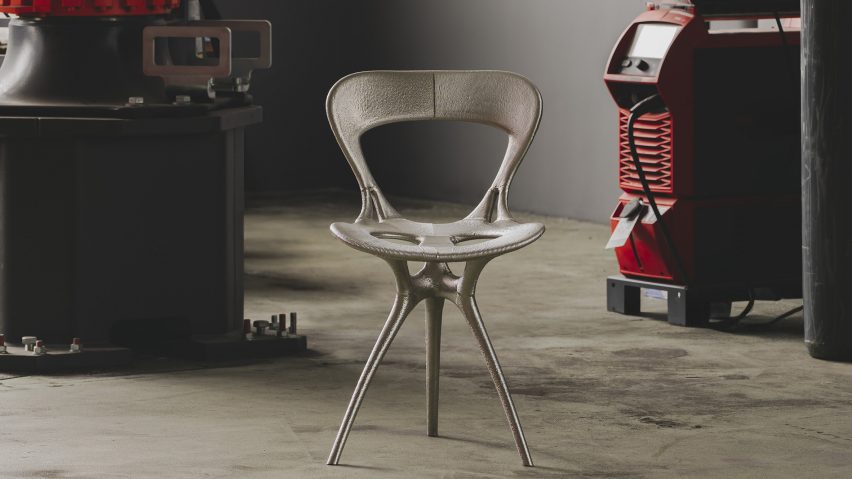 Ross Lovegrove x Google DeepMind x Modem chair