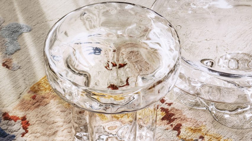 Soda Iced table by Yiannis Ghikas for Miniforms