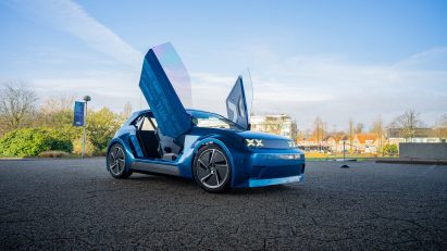 ARIA repairable electric car concept by TU/ecomotive group