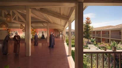 Plum Village Buddhist Monastery by MVRDV