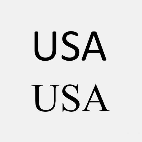 US font mandate