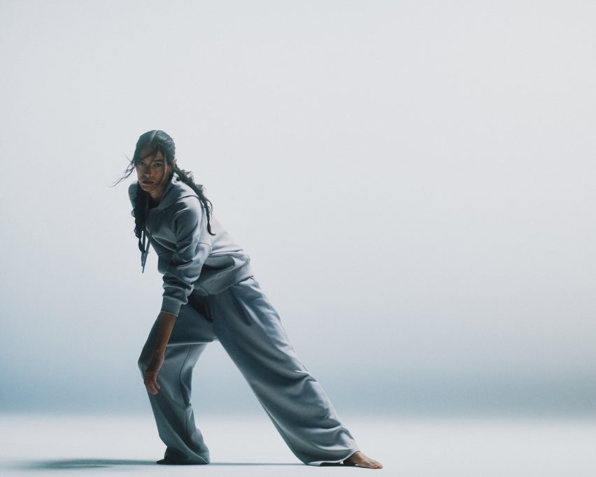 Woman wearing performancewear