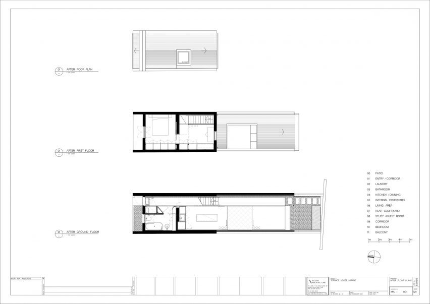 Terrace House Mirage by Alcami Architects