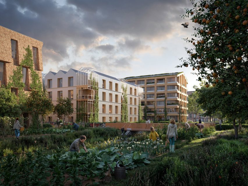 The Erven housing by White Arkitekter