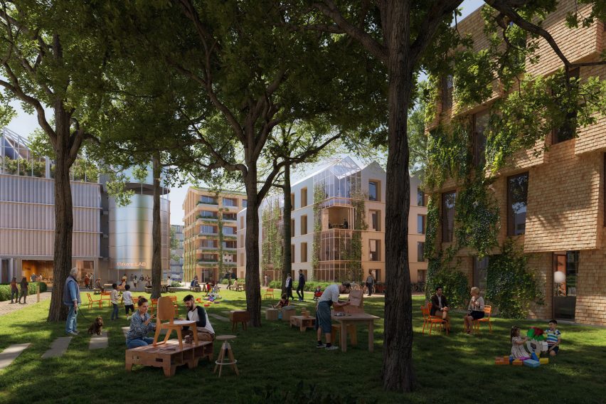 The Erven housing by White Arkitekter