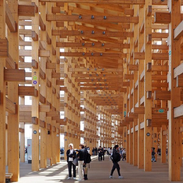 The Ring timber structure Sou Fujimoto