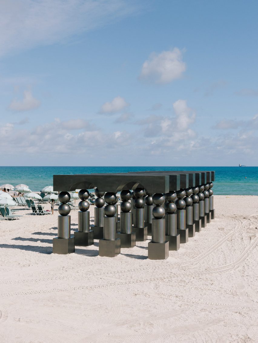 Pilar Zeta miami art week installation