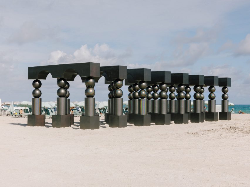 Pilar Zeta miami art week installation