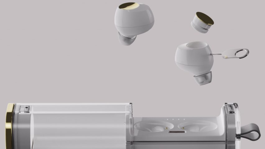 an image displaying earphone design