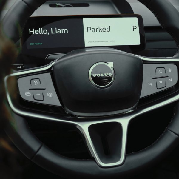 Volvo Centum safety typeface