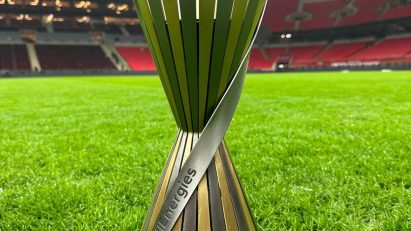Africa Cup of Nations Man of the Match trophy by Yinka Ilori