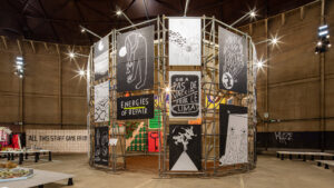 Photo of exhibition at the Architecture Biennale Rotterdam