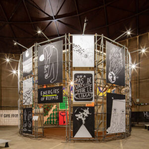 Photo of exhibition at the Architecture Biennale Rotterdam