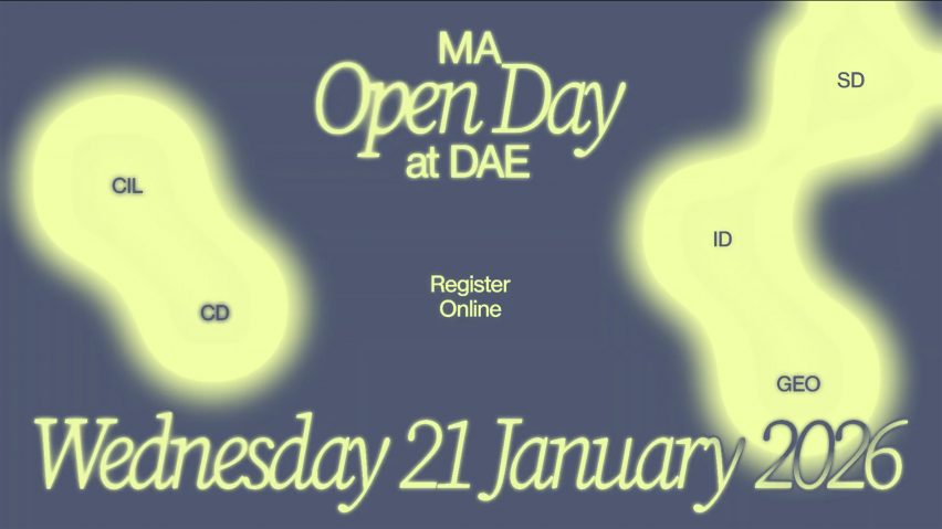Graphic for Design Academy Eindhoven MA Open Day