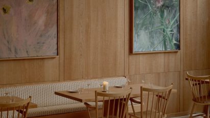 Flynn McGarry creates “relaxed and warm” dining interior at Cove in New York