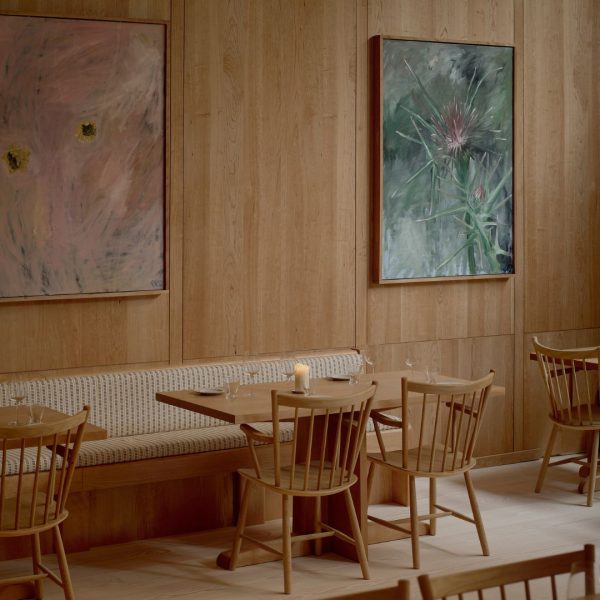 Flynn McGarry creates “relaxed and warm” dining interior at Cove in New York