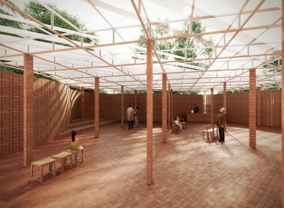 Pavilion design by Lanza Atelier