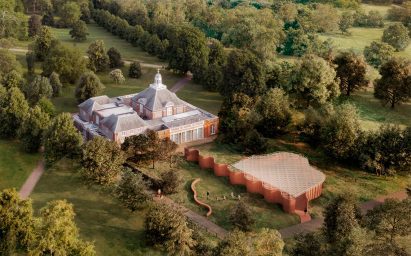 Render of the 2026 Serpentine Pavilion